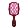 Щітка для волосся JANEKE SUPERBRUSH рубінова з фіолетовим