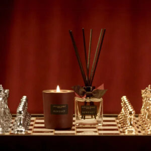 Подарунковий набір для дому з ароматом гранату, кориці, ванілі та магнолії (аромадифузор 50мл, ароматична свічка 65г) Atelier Rebul Bereket