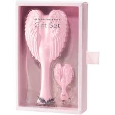 Подарунковий набір розчісок матово-рожевий Tangle Angel 2.0  Keyring Detangling Gift Set Matt Pink