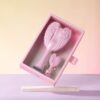 Подарунковий набір розчісок матово-рожевий Tangle Angel 2.0  Keyring Detangling Gift Set Matt Pink 150397