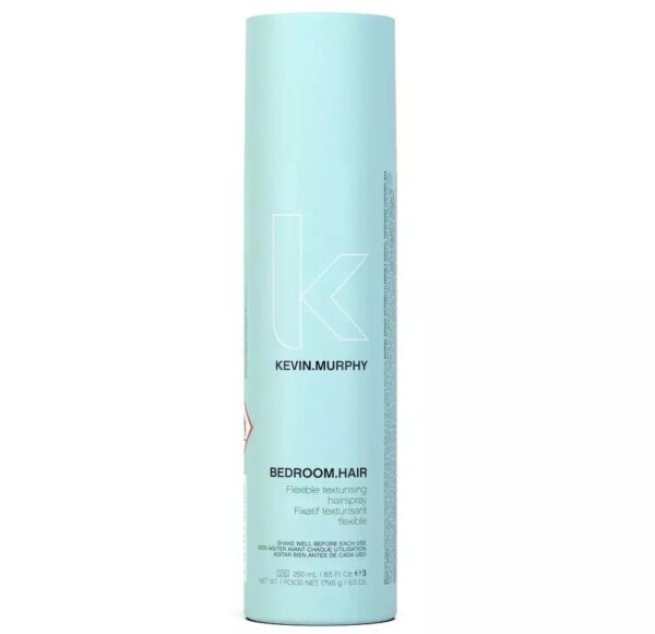 Текстуруючий спрей з рухомою фіксацією з екстрактами насіння соняшника, кореня імбиру, камелії Kevin Murphy Bedroom.Hair Flexible Texturising Hairspray 250ml