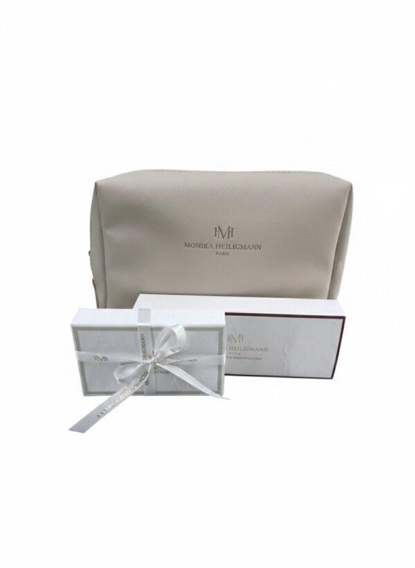 Подарунковий набір №2 Monika Heiligmann (Еліксир №9, Нічна маска для губ, косметичка)