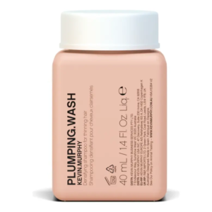 Шампунь для об’єму та ущільнення волосся з олеановою кислотою, екстрактом кореня імбиру, кропиви, вітаміном В7 Kevin Murphy Plumping.Wash 40ml