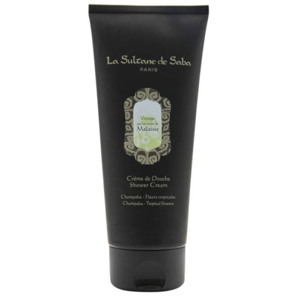 Крем-гель для душу Малайзія Квіти тропічного жасмину La Sultane De Saba Moisturizing Shower Gel Jasmine And Tropical Flowers 200 ml