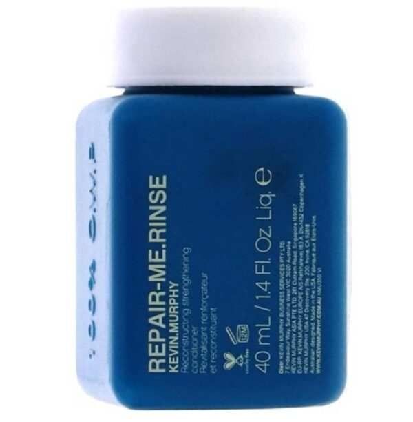 Кондиціонер для зміцнення та реконструкції пошкодженого волосся з фруктовими ензимами, протеїнами суперфудів, аргініном Kevin Murphy Repair-Me.Rinse 40ml