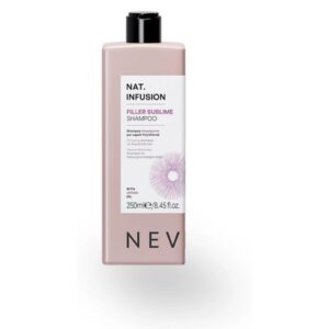 Шампунь для об'єму волосся з аргановою олією, екстрактами камелії, мирти, гідролізовним пшеничним протеїном Nevitaly Filler Sublime Replumping Shampoo 250ml