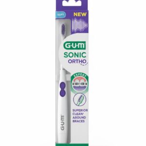 Зубна щітка для брекетів м'яка щетина GUM Sonic Ortho Soft