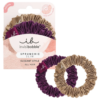 Резинка-браслет для волосся коричнева, фіолетова Invisibobble Sprunchie Slim The Snuggle Is Real 2шт 152839