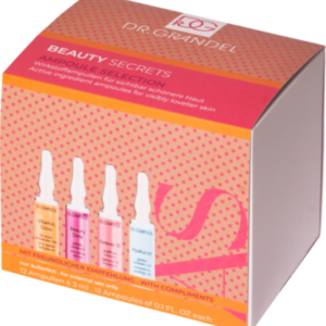 Набір ампул Dr. Grandel Ampoule Selection Beauty Secrets (3 Hyaluron, 3 Vitamin Glow, 3 Forever 39, 3 Beauty Date) 12 ampoules
