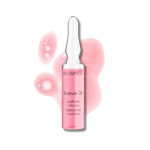 Ампула для зміцнення і відновлення шкіри з екстрактом макроводоростей, кофеїном, рубіновим порошком Dr. Grandel Forever 39 Ampoules, 3ml