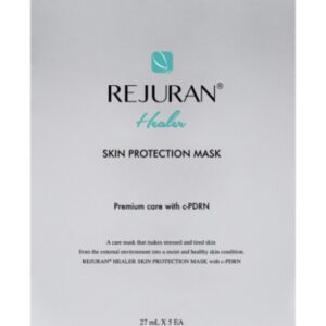 Заспокійлива відновлювальна тканинна маска для обличчя з полінуклеотидами і пантенолом, екстрактами ромашки, шавлії REJURAN Skin Protection Mask 27ml