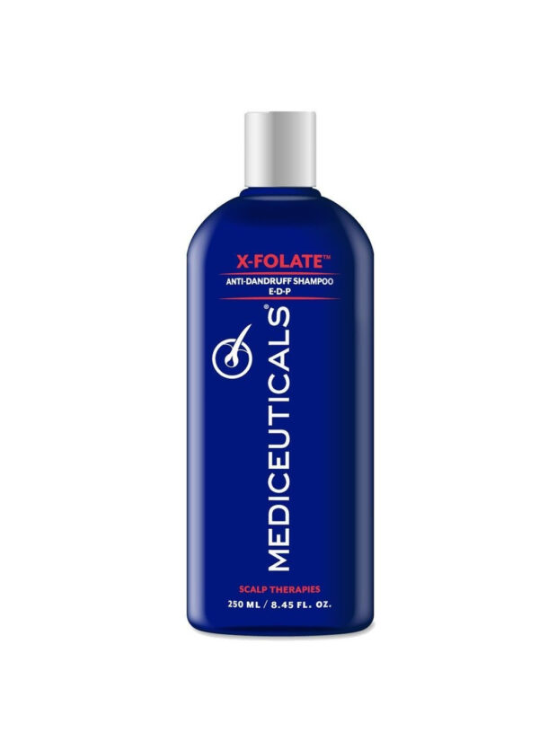 Шампунь проти лупи, себорейного дерматиту та різних проблем шкіри голови Mediceuticals X-Folate™ Shampoo, 250 ml