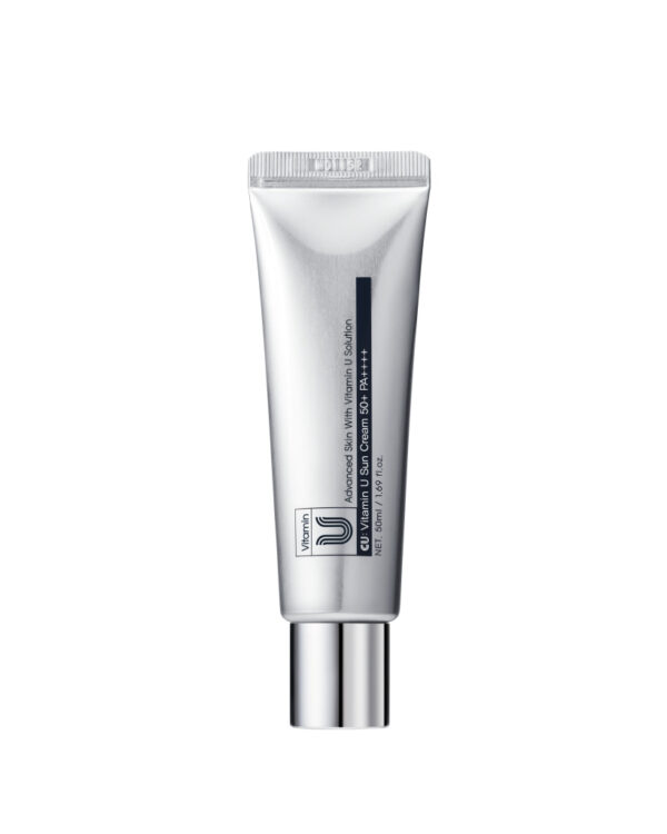 Заспокійливий сонцезахисний крем з вітаміном U та пептидами CU SKIN  Vitamin U Sun Cream SPF 50+ PA++++ 50 ml