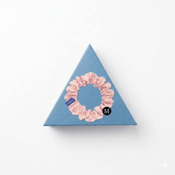 Шовкова резинка Мolodo М пудрова