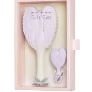 Подарунковий набір розчісок матово-ліловий Tangle Angel 2.0 Keyring Detangling Gift Set Matt Lilac