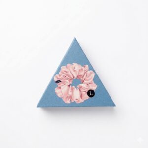 Шовкова резинка Мolodo L пудрова