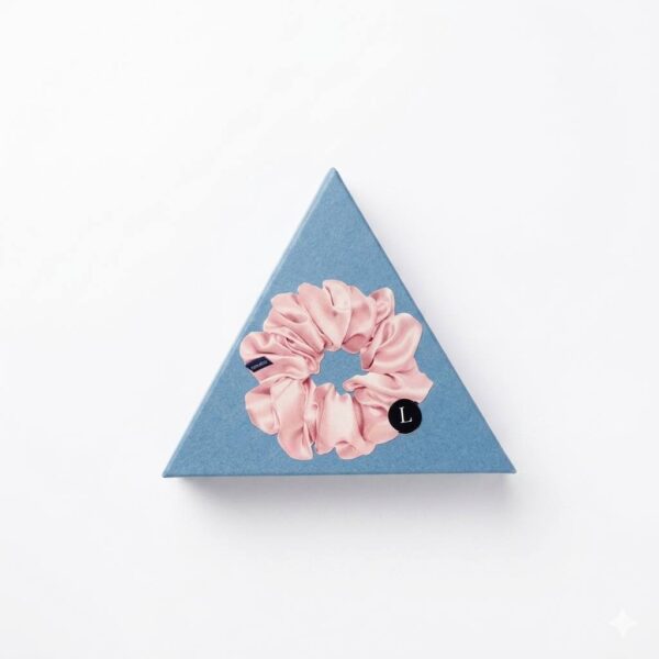 Шовкова резинка Мolodo L пудрова