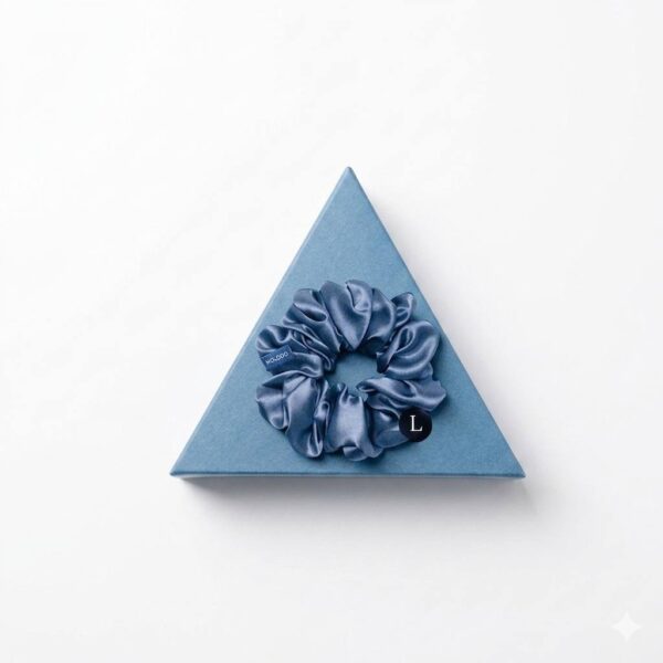 Шовкова резинка Мolodo L блакитна