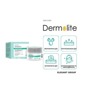 Зволожувальний керамід крем з мультикерамідами (EOS, NG, NP, AP), L-аргініном, гіалуроновою кислотою Elegant Dermolite Ceramide Cream 100g