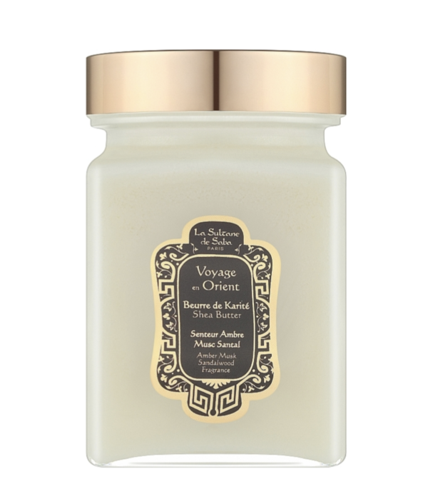 Масло Каріте Амбра Мускус Сантал La Sultane de Saba Beurre de Karite Shea Butter Amber Musk Sandalwood Fragrance 300 ml