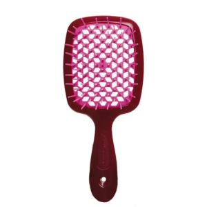 Щітка для волосся JANEKE SUPERBRUSH рубінова з фіолетовим