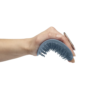 Щітка масажна для волосся сіра з тримачем MANTA Pulse Brush Grey 159533