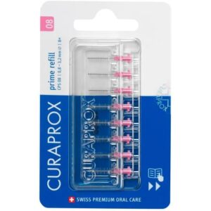 Набір йоржиків міжзубних Prime Refill 0,8 мм, 8 шт