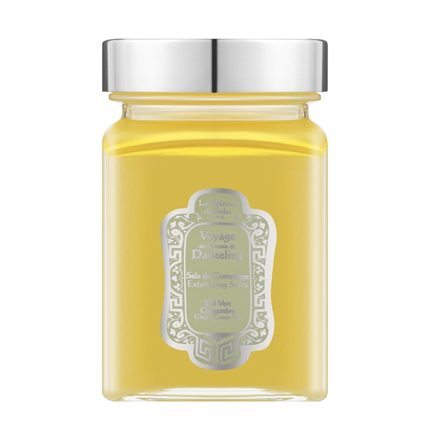 Сольовий скраб для тіла Зелений чай La Sultane De Saba Exfoliating Salts Ginger Green Tea Fragrance 300 ml