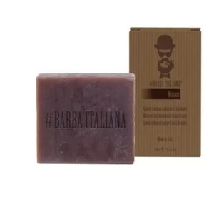 Зволожувальне натуральне мило ручної роботи з кокосовою олією та какао Barba Italiana Rimani 100g