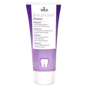 Низькоабразивна зубна паста для захист від карієсу та нальоту Dr.Wild Emoform Protect 75ml