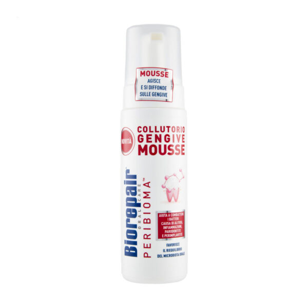 Очищувальний мус для ротової порожнини Biorepair Oral Care Peribioma Pro Gums Mousse 200 мл