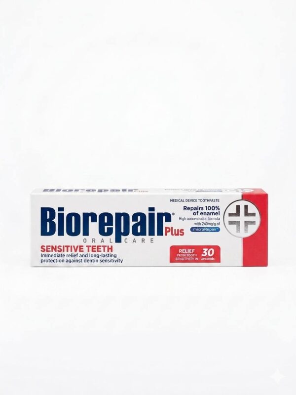 Зубна паста Професійне позбавлення чутливості з рідкою емаллю Biorepair Plus Sensitive Teeth 75 ml