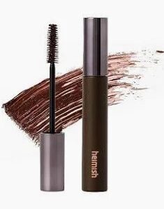 Гіпоалергенна водостійка туш для об’єму та подовження вій Heimish Dailism Smudge Stop Mascara Volume Brown 8g