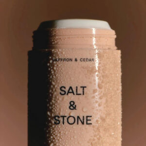 Натуральний дезодорант з ароматом шафрану та кедру (Формула 1) SALT STONE Natural Deodorant Saffron Cedar 75g