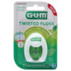 Зубна нитка зі смаком м'яти вощена GUM Deepclean Twisted floss 30 m