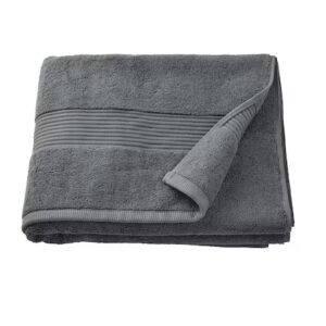 Банний рушник сірий 70x140 см IKEA VIKFJARD 604,052,10